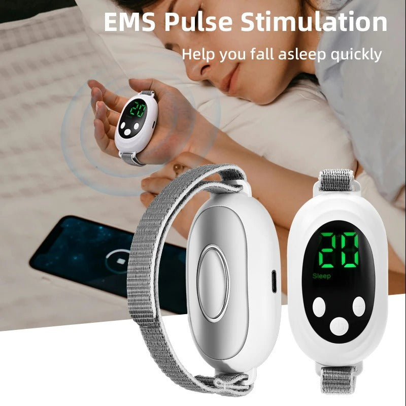 Dormidreams Aparato para Dormir,Handheld Sleep Aid Device for Insomnia Relief,microcurrent Smart Hand-held Sleep Device,Intelligent Sleep Monitor,Portable Relaxation Tool for Better Sleep-0