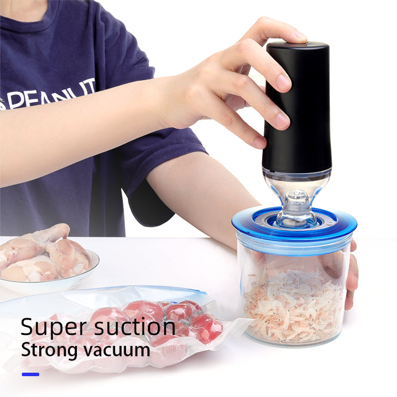 Handheld Vacuum Sealer, Portable Vacuum Sealer for Food, Save Sealer Food Vacuum Kit-2