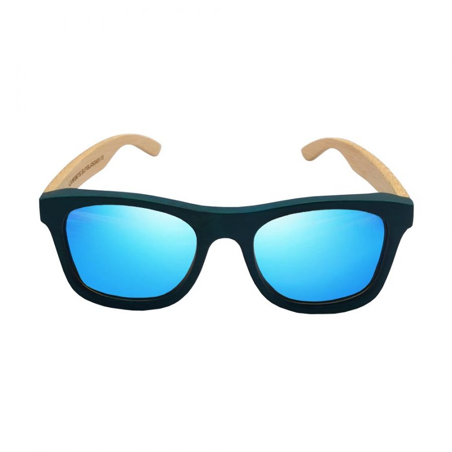 gafas de madera de bambú
