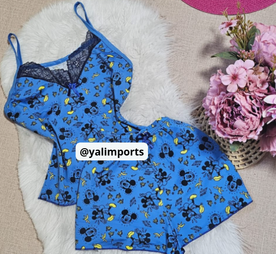 Baby Doll microfibra estampado