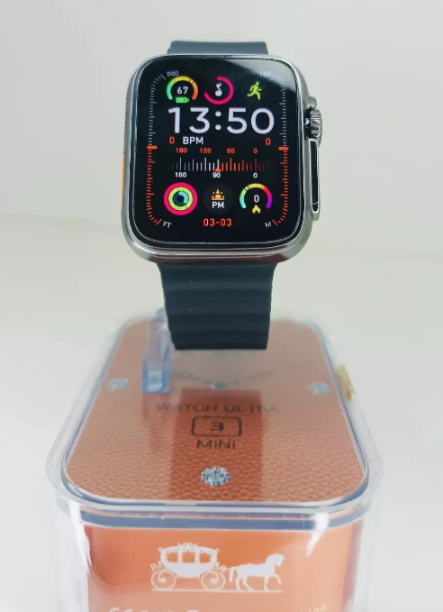 Smartwatch 8 Ultra preto Microwear mini 3