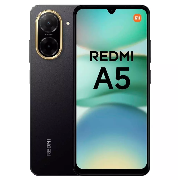 Smartphone Xiaomi Redmi A5 4/128GB - Preto