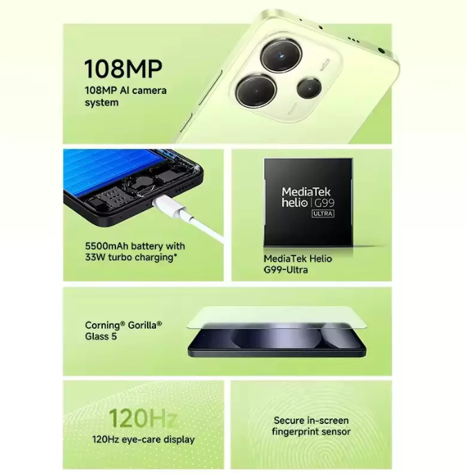 SmartPhone Xiaomi Note 14 8/256GB