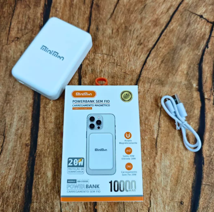 Power Bank Magsafe 10.000mah 20W