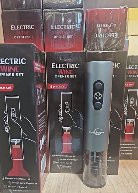 Abridor de garrafa de Vinho - 4 em 1