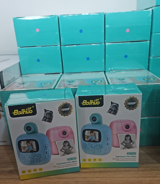 Câmera digital Infantil - Impressão Instantânea