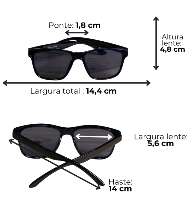 Óculos esportivo Zyan (Polarizado) - C4