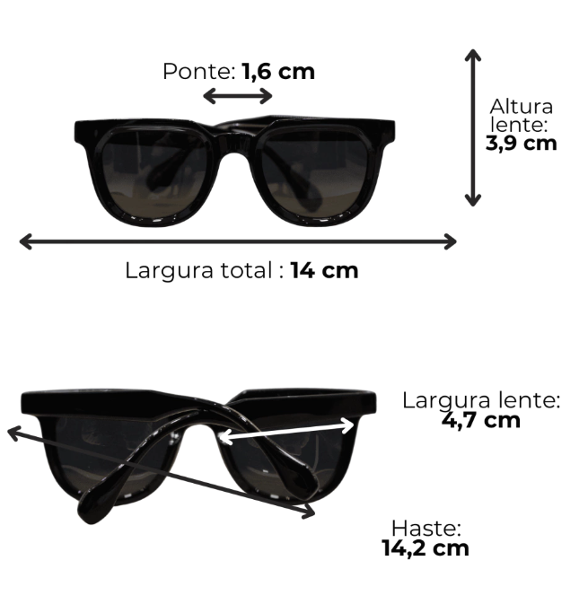 Óculos de sol Donald (Polarizado) - C1