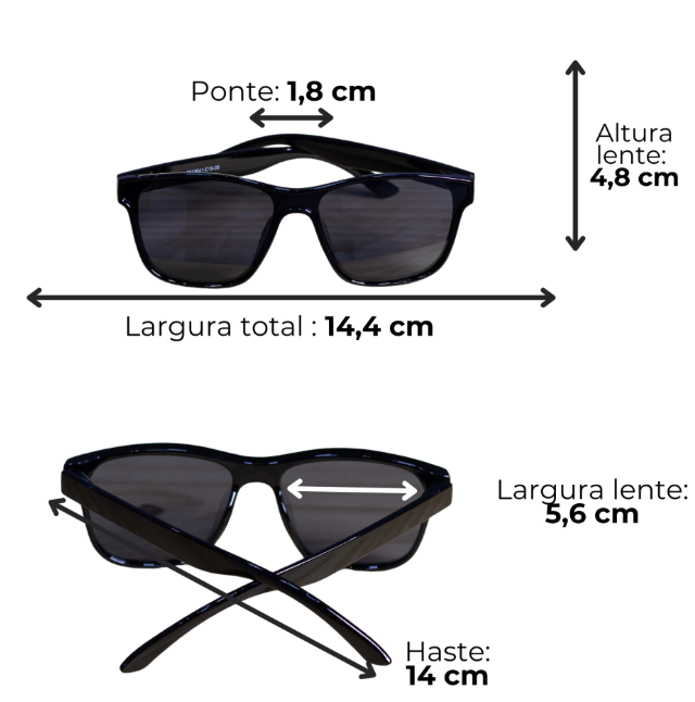 Óculos de sol esportivo Zyan (Polarizado) - C5