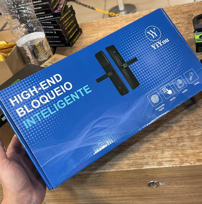 Fechadura Eletrônica com Biometria e Bluetooth