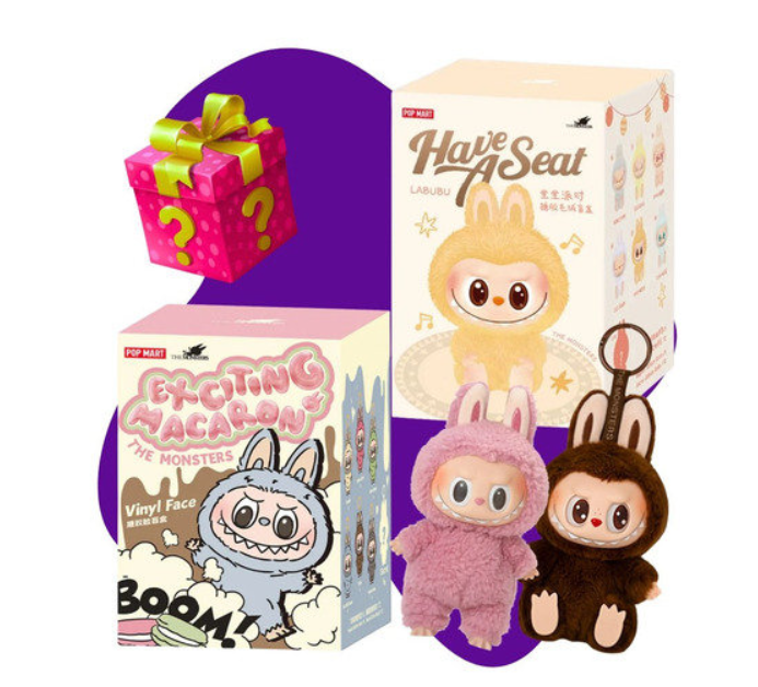 Pelúcia chaveiro Labubu Have A Seat - Sortidos