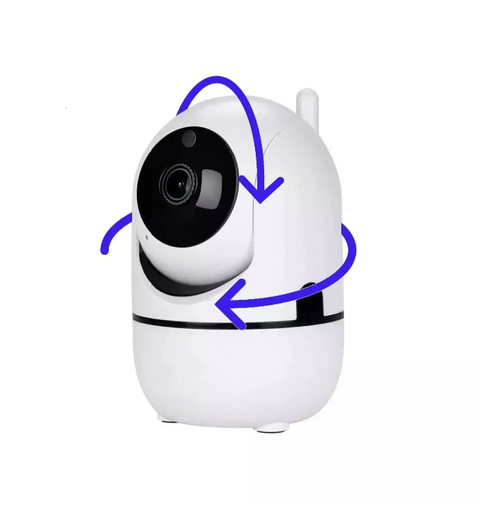 Câmera Inteligente Wifi 1080p - Giratória 360º