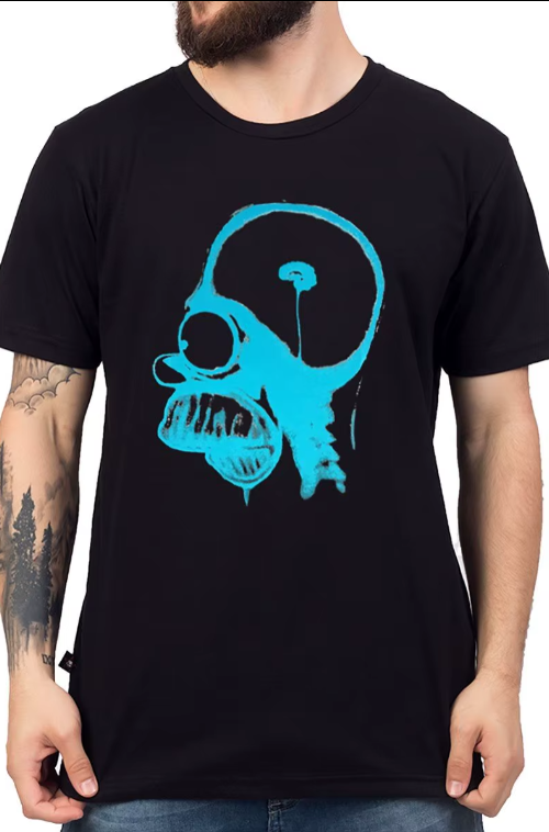 Camiseta - Simpson Cérebro – UNISSEX
