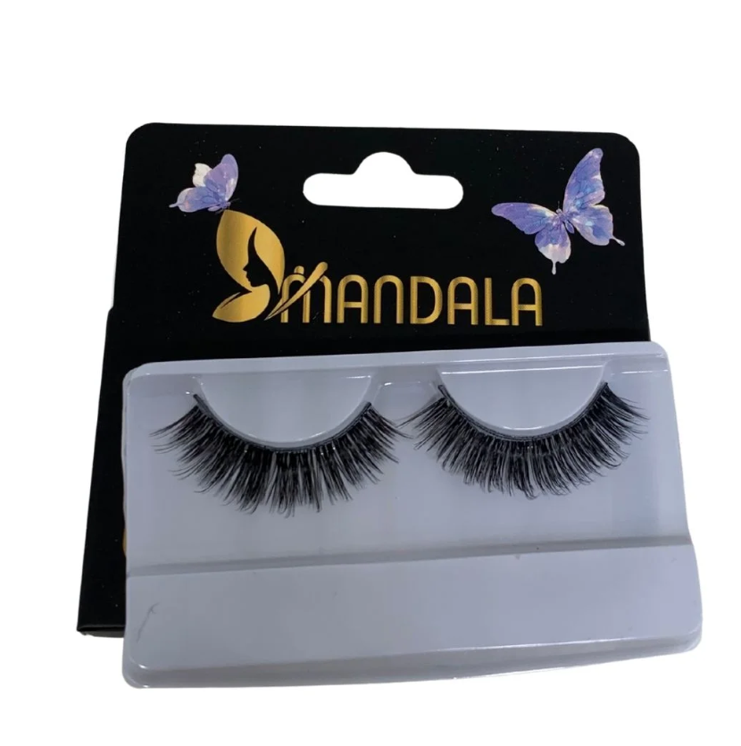 Cílios Postiço 3D F001 Mandala MC013 - Box c/ 10 unid