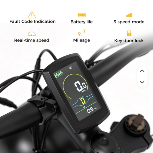 Bicicleta elétrica - S6 Pro - Híbrida - 950W