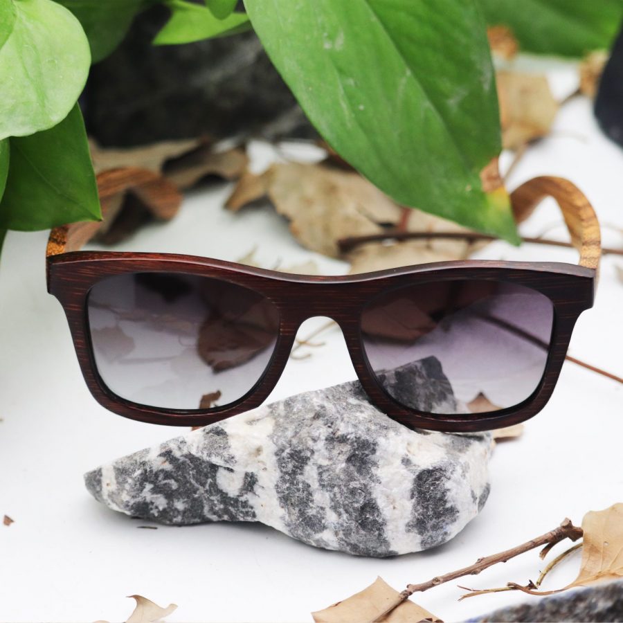 gafas de sol de bambú
