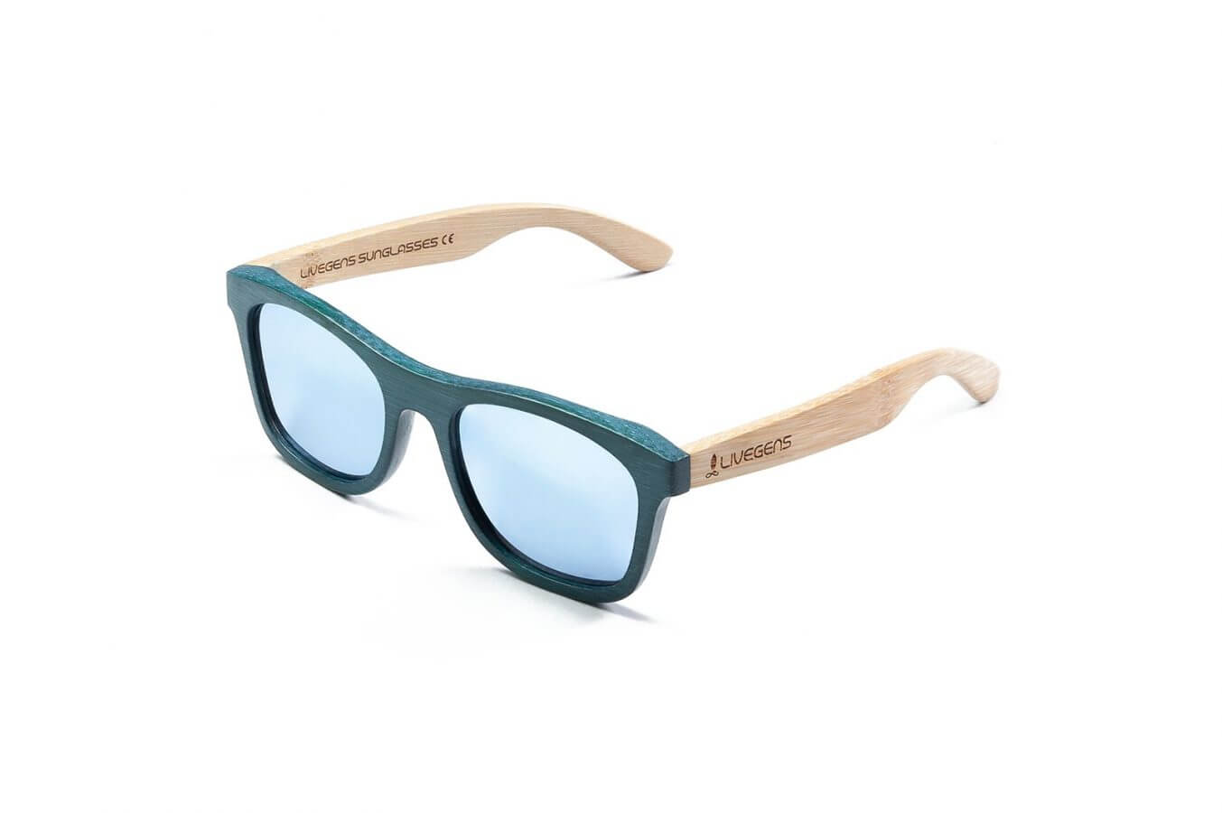 gafas de madera bambu Livegens