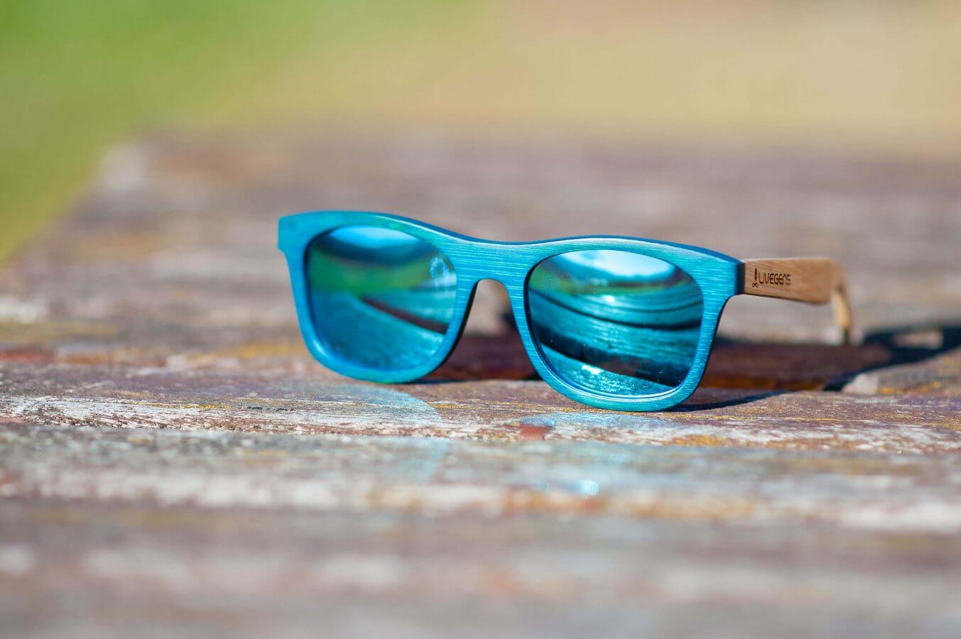 gafas de madera bambu Livegens