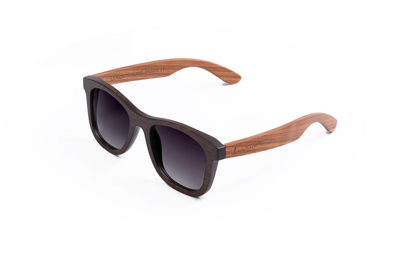 gafas de madera bambu Livegens