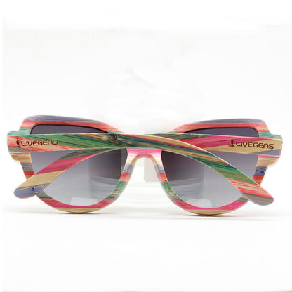 gafas de sol de bambu