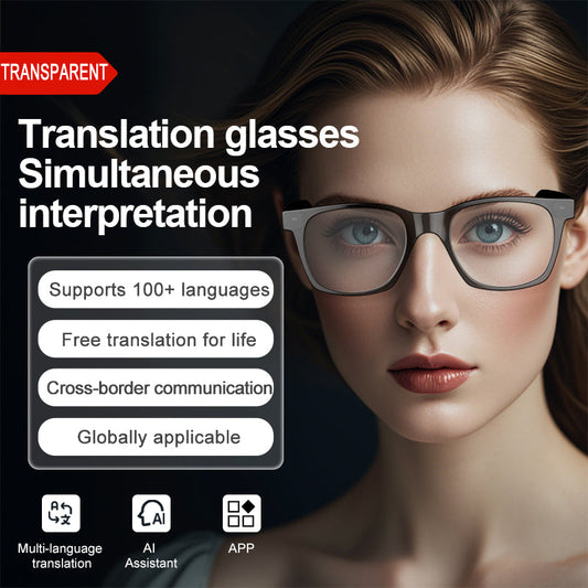 Smart Glasses with AI Translator BT Glasses Hands-Free Music & Calls Outdoor Sports Headphones Waterproof for Men & Woman-10