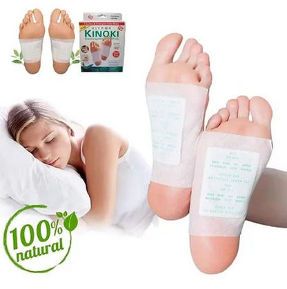 Adesivo Detox Eliminador De Toxinas - (Para Pés) com 10