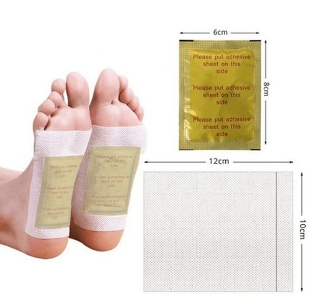 Adesivo Detox Eliminador De Toxinas - (Para Pés) com 10