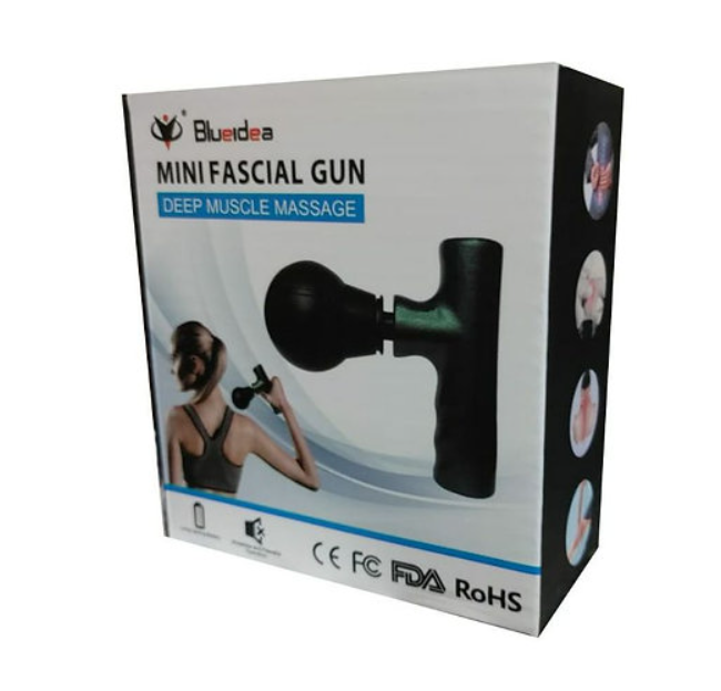 Mini massageador - Pistola Recarregável