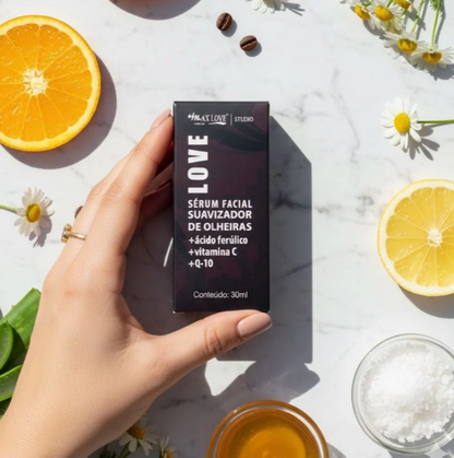 Sérum Facial Suavizador de Olheiras Max Love