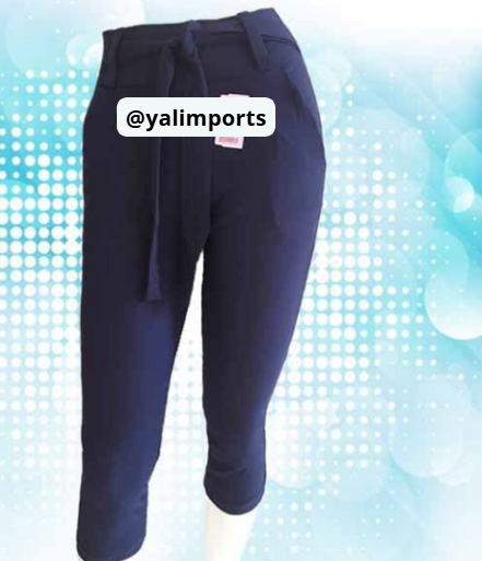 Calça Pantacourt Bengaline