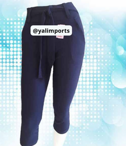 Calça Pantacourt Bengaline