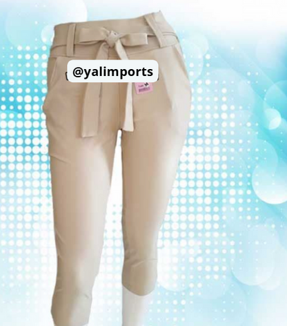 Calça Pantacourt Bengaline