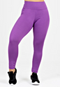 Calça legging lisa - Roxa