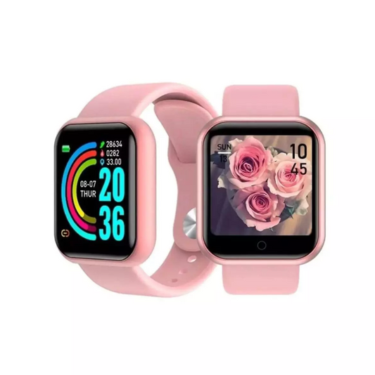 Relógio Smartwatch D20 Rosa