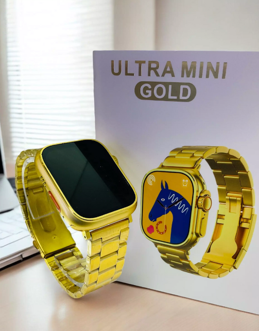 Relógio Smartwatch Ultra Mini Gold
