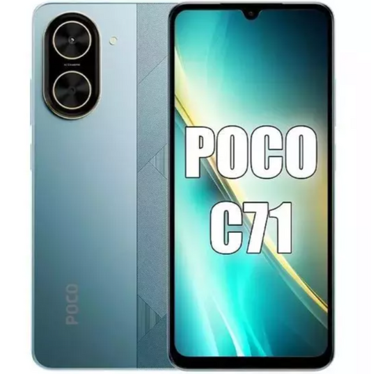 Smartphone Xiaomi Poco C71 4/128GB - Azul