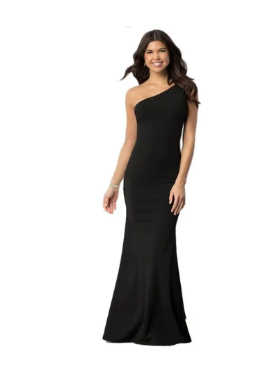 Vestido longo - Alça um ombro