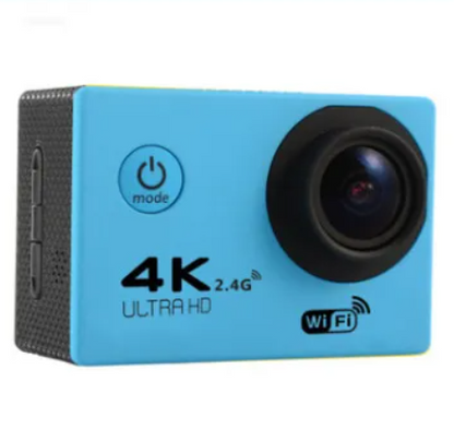 Câmera esportiva 4K à prova d'água