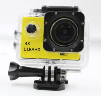 Câmera esportiva 4K à prova d'água