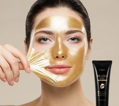 Kit com 2 máscaras hidratantes destacável - Gold Foil Snail