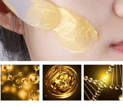 Kit com 2 máscaras hidratantes destacável - Gold Foil Snail