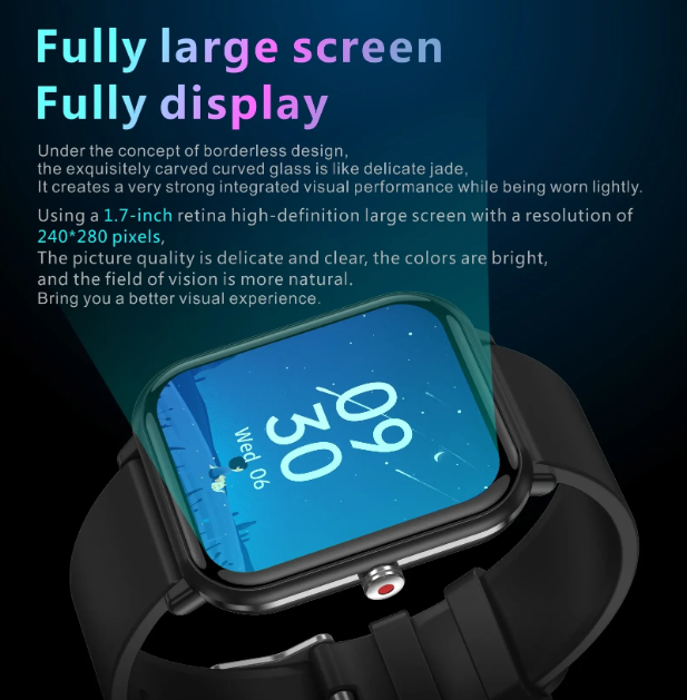 Relógio inteligente multifuncional Q9 Pro