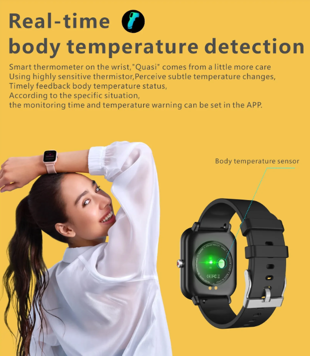 Relógio inteligente multifuncional Q9 Pro