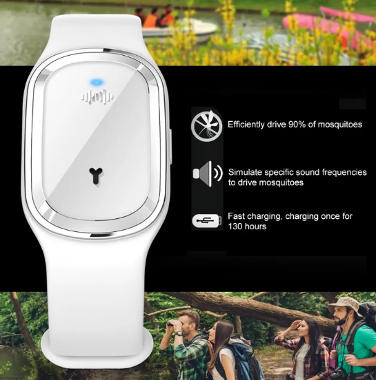 Pulseira repelente ultrassônica