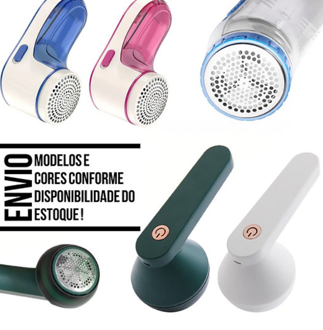 Aparelho Elétrico - Papa bolinhas removedor (Tira pelos e fiapos das roupas)
