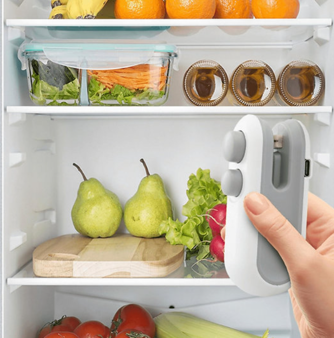 Aparelho recarregável - Cópia de seladora portátil para Plásticos e Alimentos