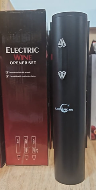 Abridor de Vinho elétrico - Portátil