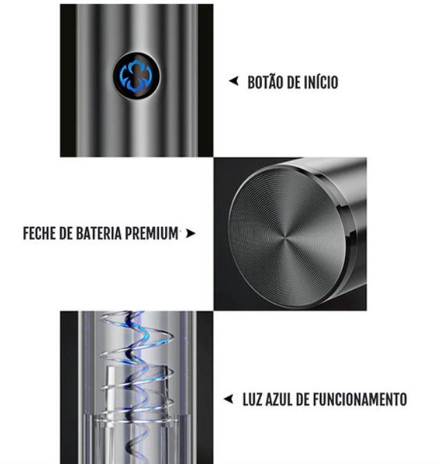 Abridor de garrafa de Vinho - 4 em 1