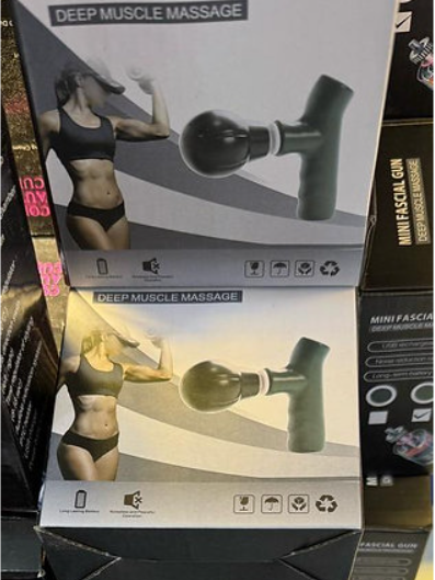 Mini massageador - Pistola Recarregável