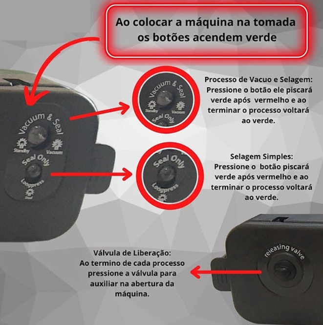 Seladora à vácuo Portátil